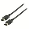Pluscom Καλώδιο Firewire IEEE 1394 6 pin αρσ. σε Firewire 6 pin αρσ. 1m F1M-66P